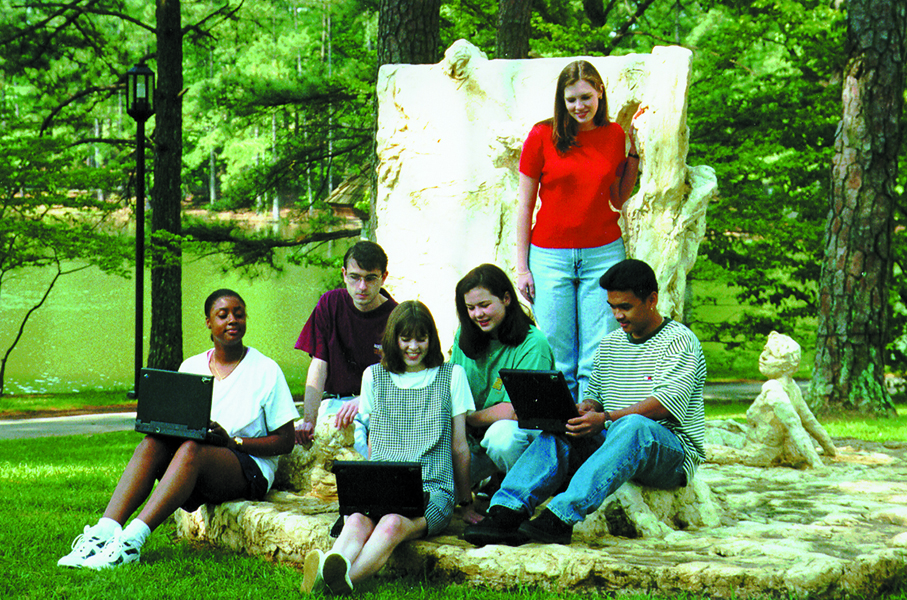 Students with Notebook Computers
