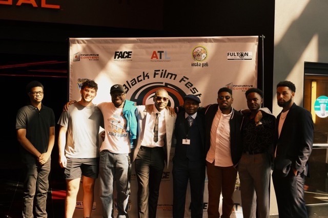 Corey Davis and crew at Atlanta Black Film Festival