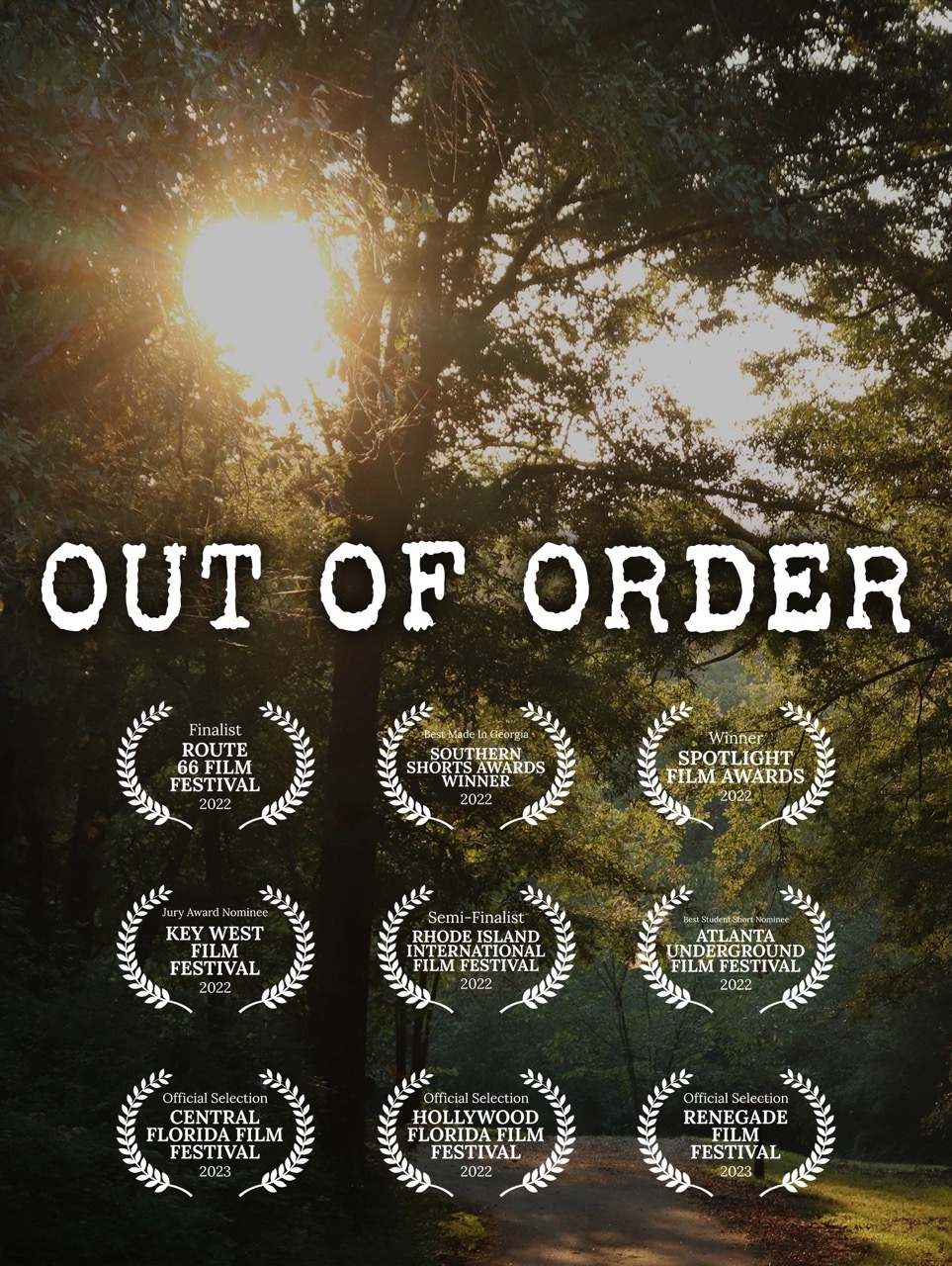 out of order poster