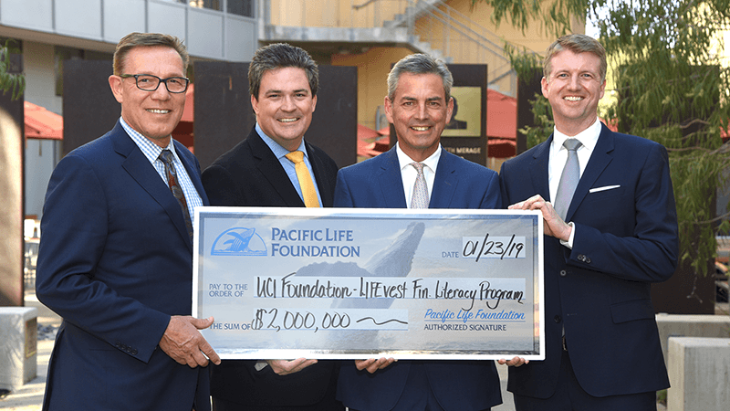 LIFEvest has received a $2 million gift from the Pacific Life Foundation, the philanthropic arm of the Newport Beach-based insurance company.