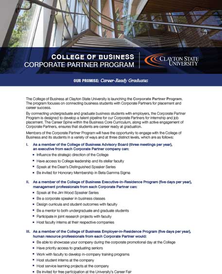 corporate partner program