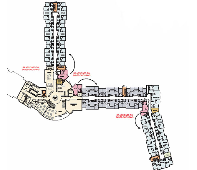 Building First Floor Layout