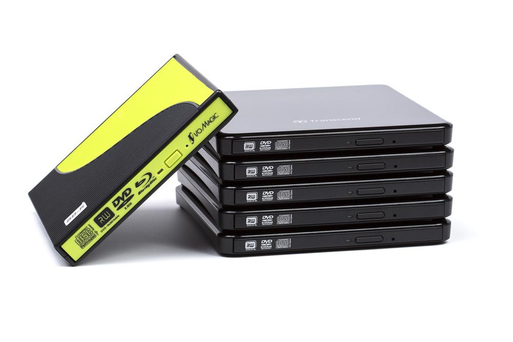 Optical drives for CD, DVD and Bluray use on laptops.