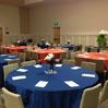 SAC ballroom table set up