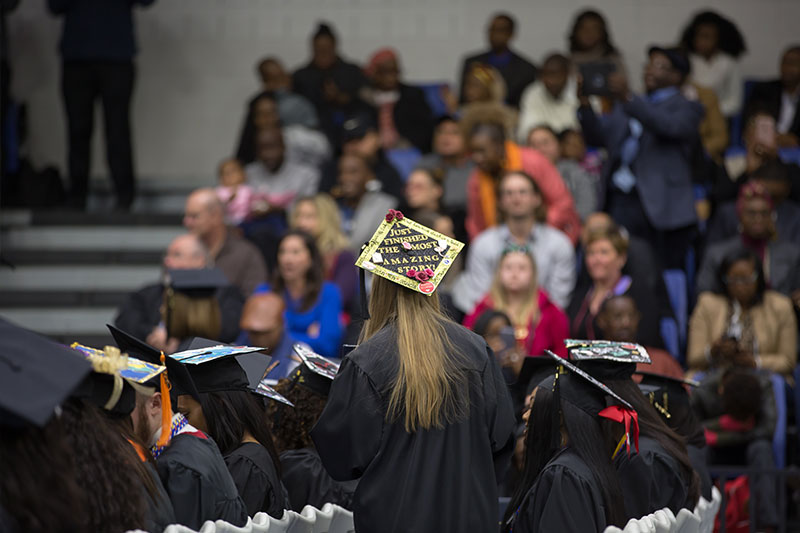 Students mortar board