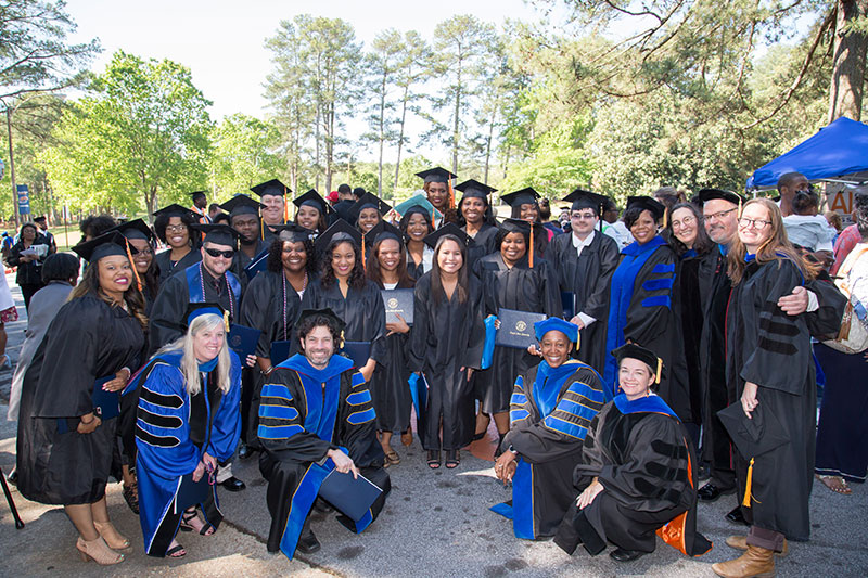 Group of graduates