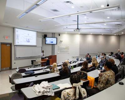 Group in the classroom