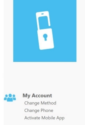 My Account Menu