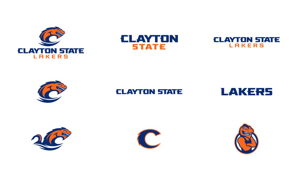 Clayton State Athletics Logo Suite