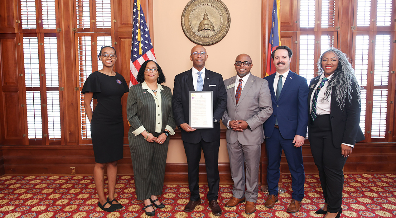 clayton-state-leaders-holding-proclomation