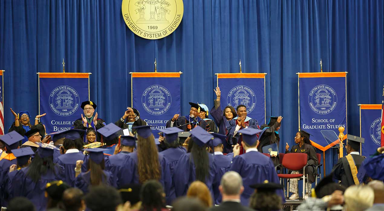 Clayton State Class of 2023 graduates celebrate Fall Commencement