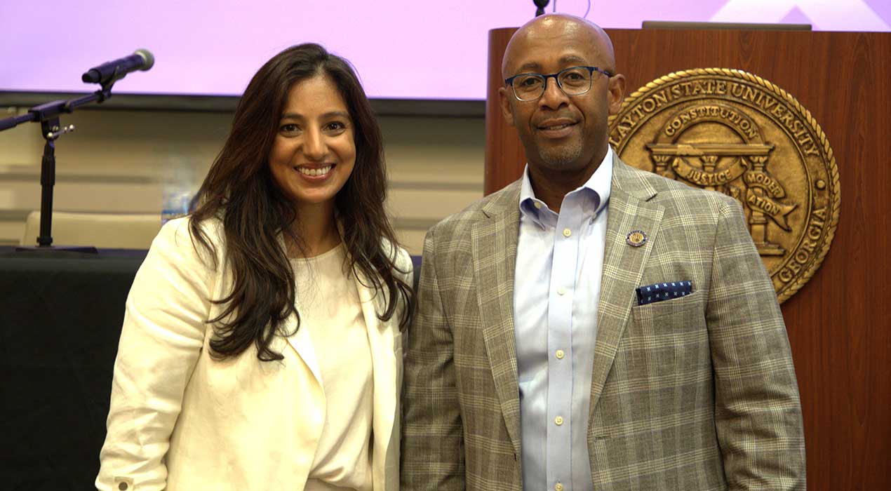 president lewis and keynote speaker