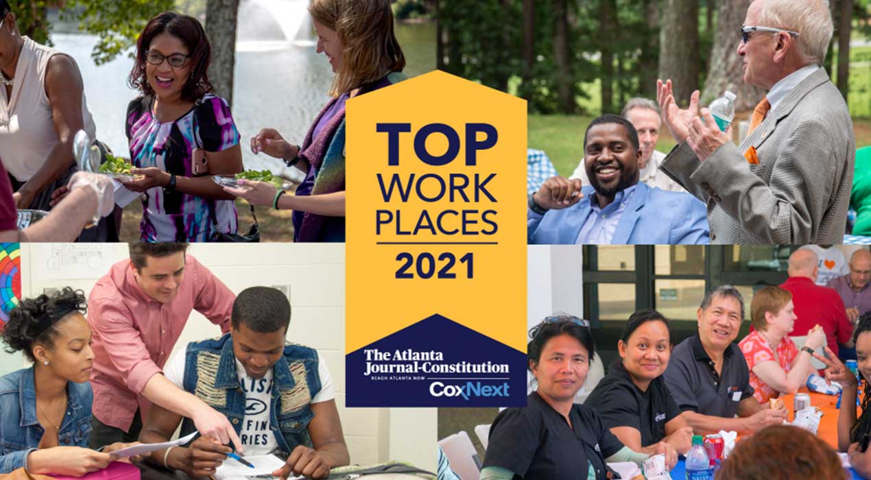 Top workplaces 2021 banner