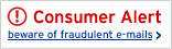 Beware of Fraudulent Emails