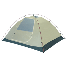 image of a tan tent