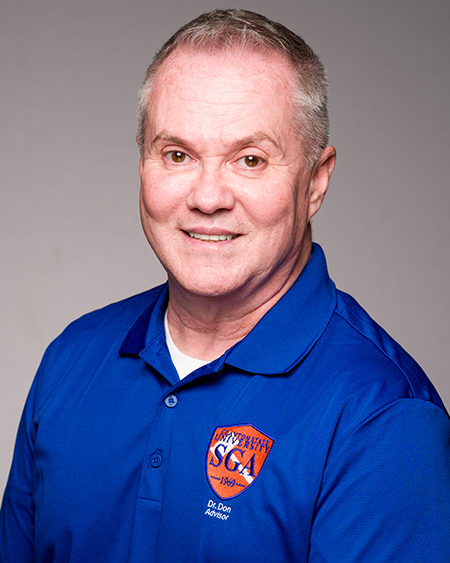 Image of Dr. Don Stansberry, Vice-President of Student Affairs/SGA Advisor
