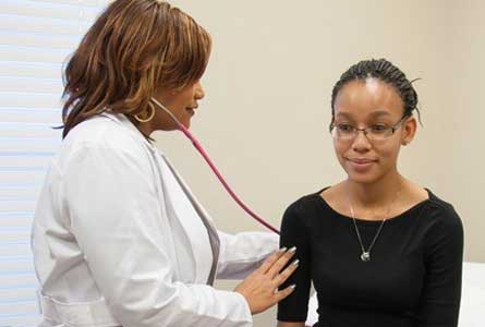 doctor and patient